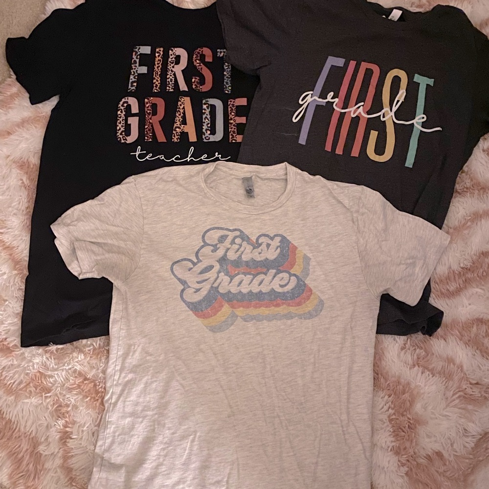First Grade Teacher Shirts